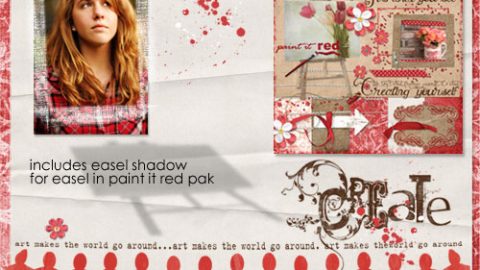 Day 5 – Paint It Red Freebie