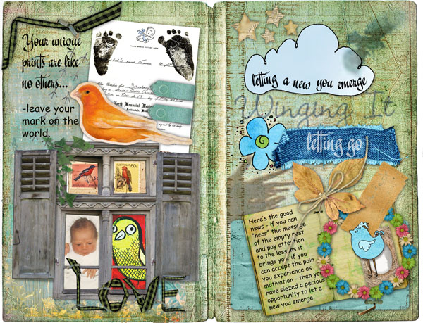 Sketchbook Journal Pages  Journal pages, Smash book, Art journal